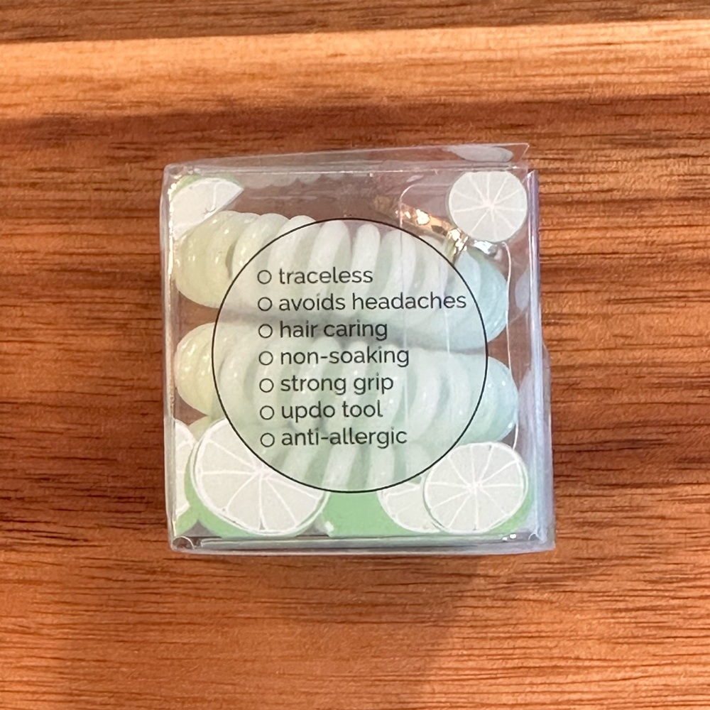 💄 NIB Invisibobble Lime Time 3 Pack - Picture 5 of 6